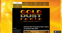 Desktop Screenshot of golddustradio.com